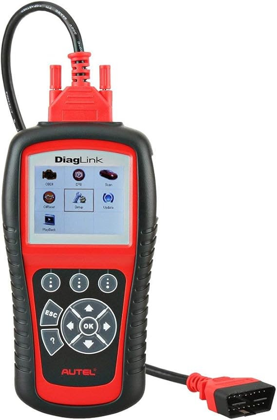Autel Diagnosegerätscan Tool Diaglink DIY-Version des MD802 Code Reader für Motor/ABS/SRS/Getriebe und EPB Ölservice-Reset DIY-Version von MD802 für Motor/Getriebe/ABS/SRS/EPB/Öl-Reset-Service