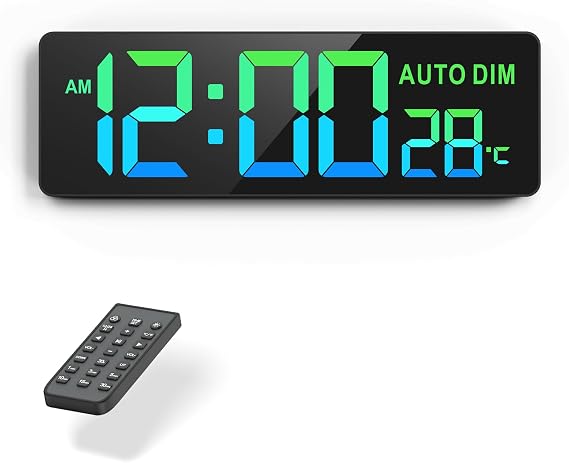 REACHER 16.5" Large Digital Wall Timer Clock with Countdown for Classroom