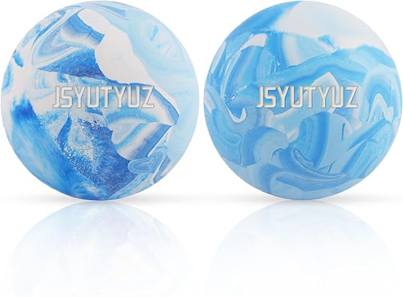 Lacrosse Massage Balls for Myofascial Release, SGS Certification, Massage Deep Tissue for Shoulder and Back, Trigger Point Therapy, Plantar Yoga Balls,Set of 2 Balls