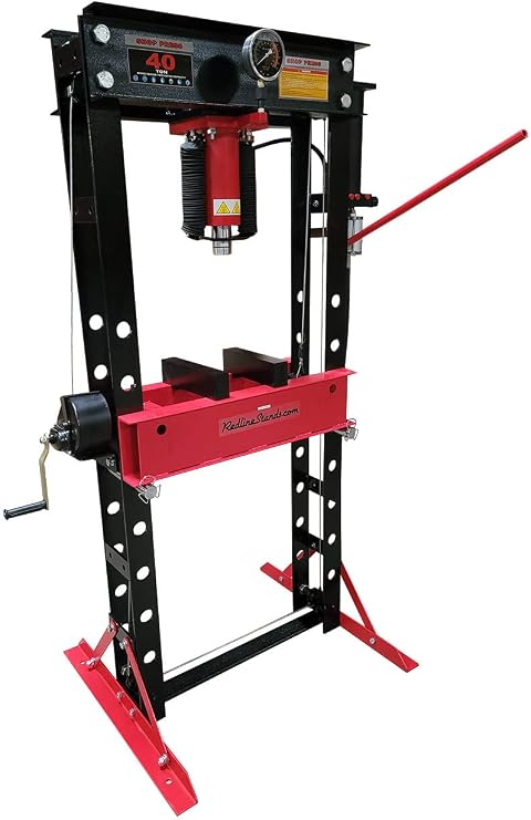 Redline 40 Ton Air Hydraulic Shop Press
