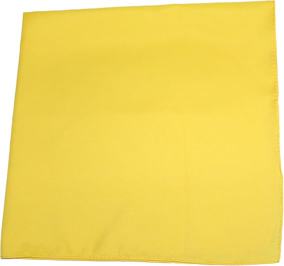 Mechaly Solid Colors 100% Cotton Bandana