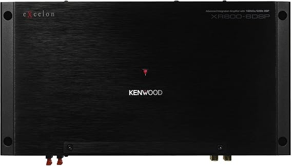 Kenwood XR600-6DSP, eXcelon Reference 6 Channel Car Amplifier w/ Integrated 10 Channel DSP, 1200W