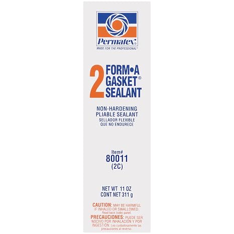 Permatex 80011 Form-A-Gasket #2 Sealant, 11 oz.