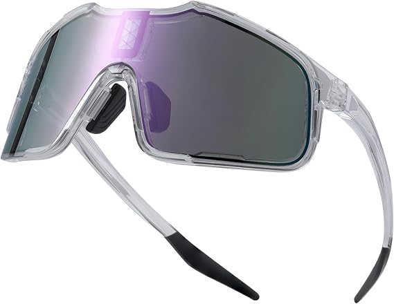 CHAMELO Falcon Smart Sports Sunglasses with Instant Automatic Tint Adjustment, Solar-Powered, IP68 Waterproof