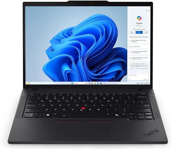 Lenovo ThinkPad T14 Gen 5 2024 Laptop, 12-Core Intel Core Ultra 7 165U, 14" WUXGA IPS Touchscreen Display, Intel Graphics, 32GB DDR5 512GB SSD, Backlit KB, FP, Thunderbolt 4, Wi-Fi 6E, Win11 Pro