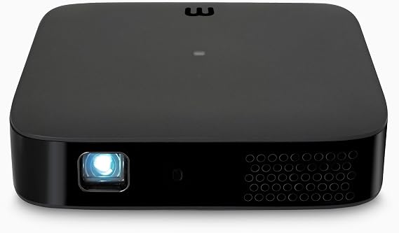 Miroir M200S Smart HD Portable Projector Android TV Streaming, Auto Focus, Built-in Speakers, USB-C/HDMI, Wi-Fi/Bluetooth, Compact 100 Display Travel, Home & Outdoor Use
