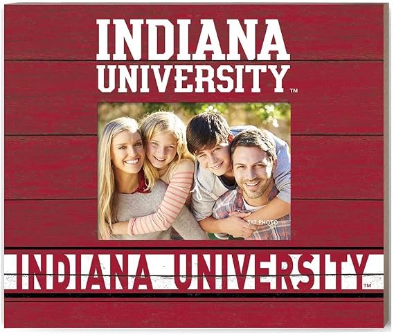 KH Sports Fan Indiana Hoosiers Team Spirit Color Scholastic Frame, One Size, Multi
