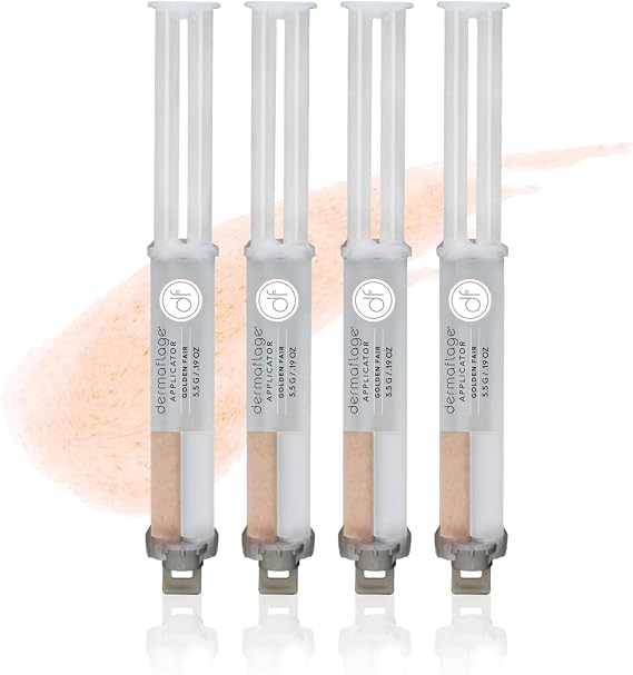 Dermaflage Scar Filler Refill, 4 Applicators | Silicone Scar Filler Refill for Recessed Scars, Wrinkles & Deep Pockmarks, Waterproof Skin-Like Finish, Up to 30 Applications