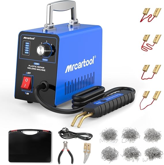 Mr Cartool Plastic Welding Kit 15W-80W 600 Pieces Flat