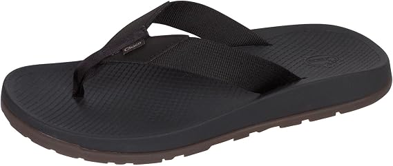 Chaco Men's Lowdown Flip Sandal, Black, 13