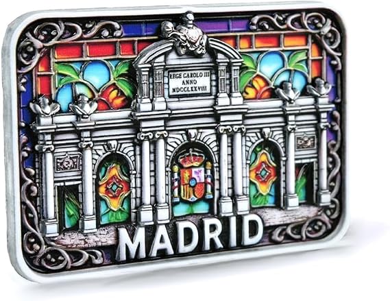 Madrid Magnet, Madrid Fridge Magnet, Puerta de Alcala, Bear and Strawberry Tree, Cibeles, Madrid Metro, Gran Via, Monuments