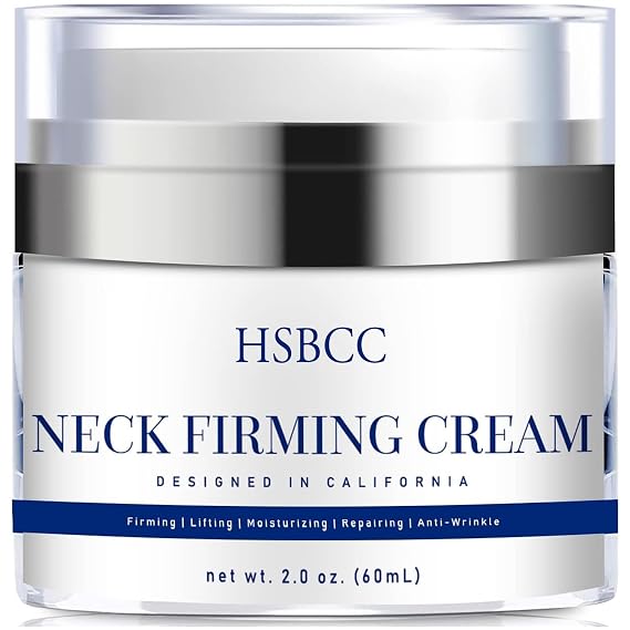 Neck Cream for Tightening and Firming 60 ml | Acetyl Hexapeptide-8 Retinol Shea Butter Niacinamide, Smoothes Wrinkles Skin Tighten and Lift Neck Cream