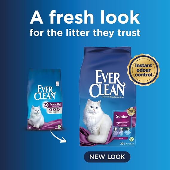 Ever Clean Senior (formerly Senior Cat), 20L clumping cat litter