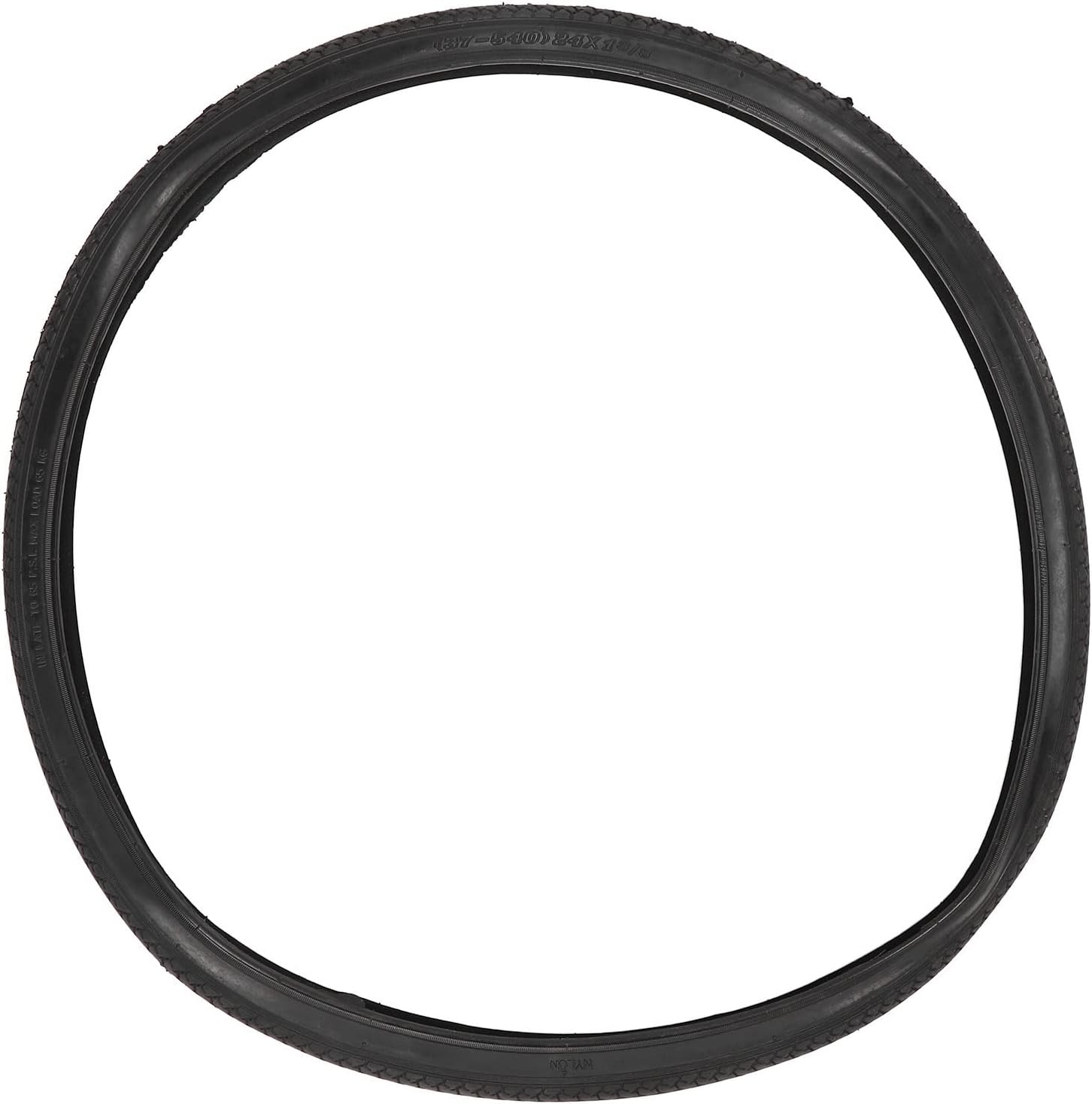 24 Inch Wheelchair Outer Tire, Soft Rubber Replacement Accessory for Rear Wheel, Non Slip and Wear Resistant