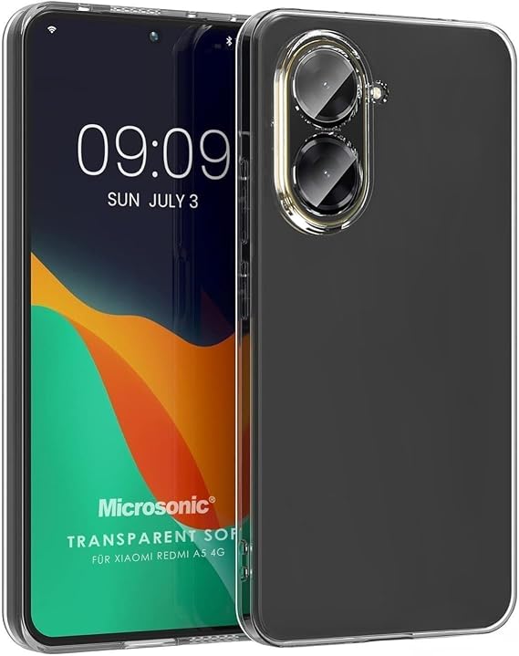 Microsonic Xiaomi Redmi A5 4G için Kılıf Transparent Soft Şeffaf [Redmi A5 4G ile Uyumlu Kılıf - Şeffaf]