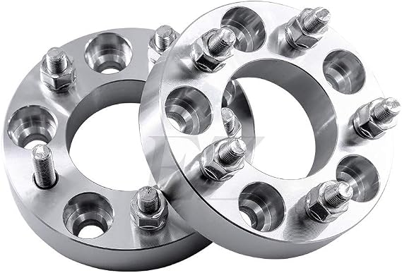 ezaccessory 2 Billet Wheel Adapters 5x100 to 5x4.25 | 5x100 to 5x108 Fits VW Beetle Corrado Golf & Mount 5x4.25 Bolt Pattern Wheels | 1" Thick