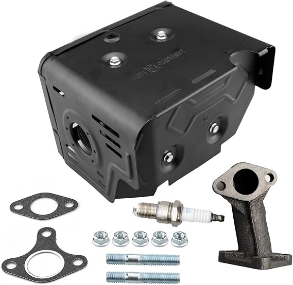 HZ GX390 GX340 Exhaust Muffler Assembly for Honda GX390 GX340 Engine