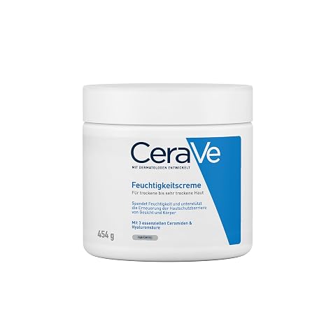 CeraVe Feuchtigkeitscreme für trockene Haut Körper & Gesicht
