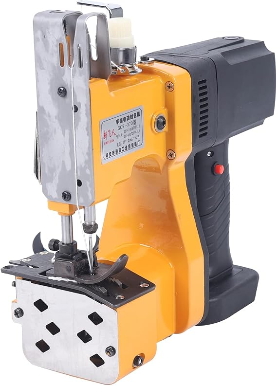 Electric Bag Sewing Machine, Portable Mini Industrial Bag Closing Machine 36V Leather Canvas Sewing Machine 7-10mm Needle Distance Seal Stitching Tool for Woven Bags, Express Bags, Rice Bags