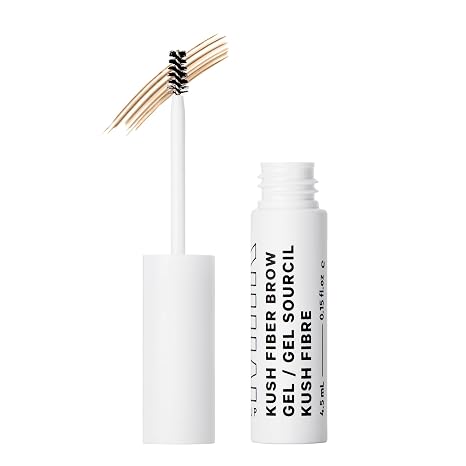 Milk Makeup KUSH Fiber Brow Gel Tinted Gel Fluffs, Fills + Holds Eyebrows for a Fuller, Natural Look Conditioning, Vegan Formula
