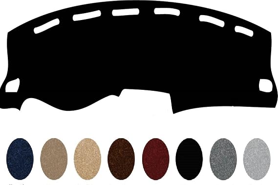 Custom Made Carpet Dash Board Cover Fits for Scion iQ Dash Cover Mat Pad Fits 2012-2016 (Black)