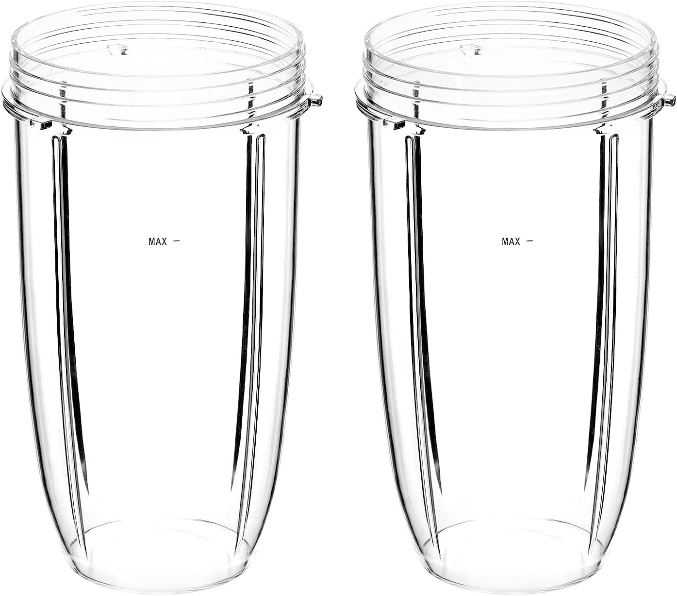 Pack of 2 32 oz Juicer Cups Replacement Parts Compatible with NutriBullet Electric Mixer 900 W  600 W