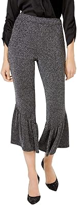 Inc Womens Asymmetrical Ruffled Pants