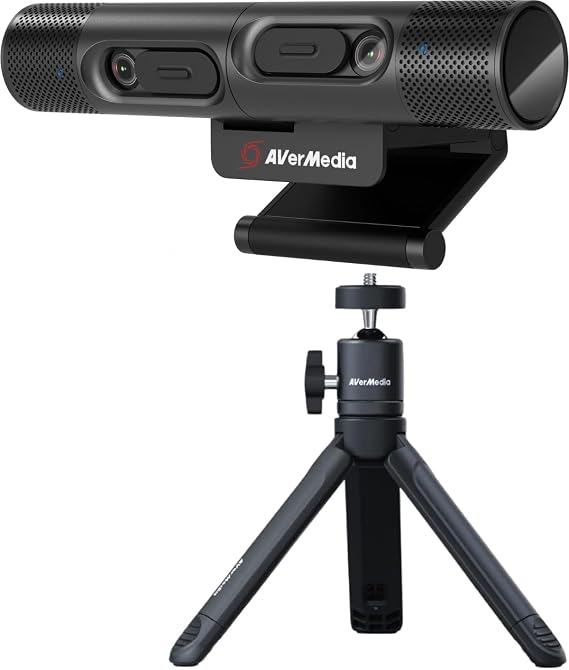 AVerMedia PW313D DualCam 2K Document Camera for Trading Cards, Miniatures
