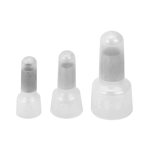 300 Closed End Crimp Cap Terminal Connector 22-18 16-14 12-10GA AWG Gauge Wire (18693)