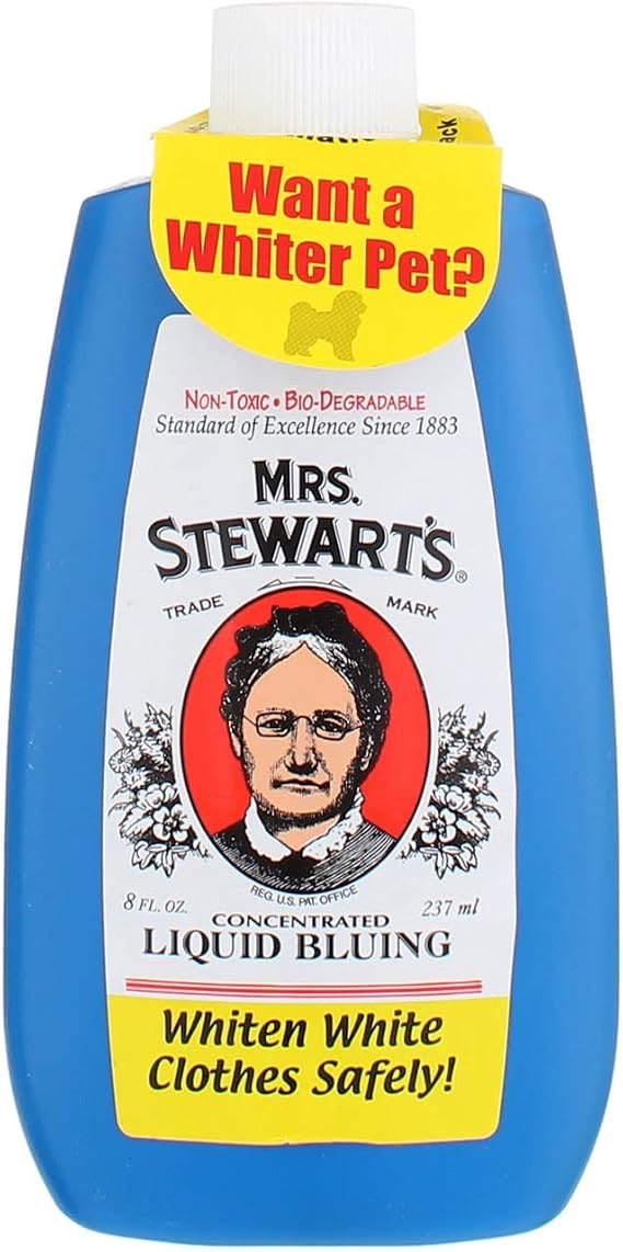 Mrs. Stewart's Unscented Scent Laundry Whitener Liquid 8 oz.