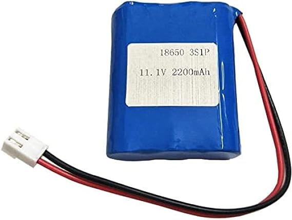 11.1v 2200mAh 3S1P 18650 Rechar Battery Lithium Ion Battery with PCB and Connector 1pcs