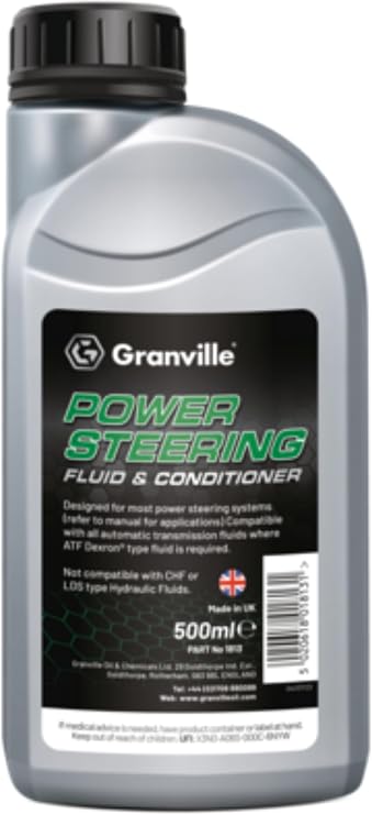 Granville 1813A 500ml Power Steering Fluid and Condition