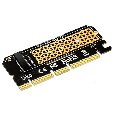 PCIe to M.2 NVMe Extender,PCI-e 4.0 Extension Card for M.2 2280 2260 2242 2230 SSD Adapter