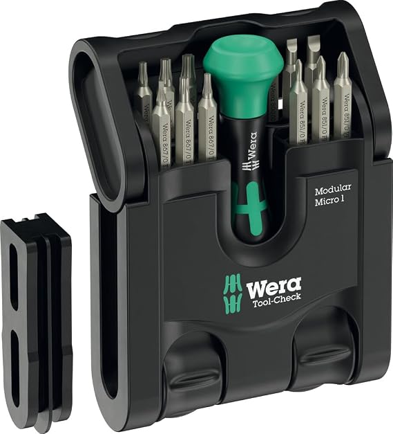 Wera 05049002001 Tool-Check Modular Micro 1, 21 pieces