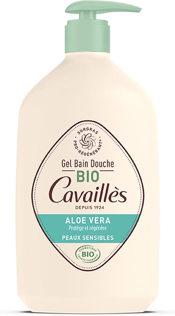 Rogé Cavaillès Organic Aloe Vera Bath and Shower Gel for Sensitive Skin 1L