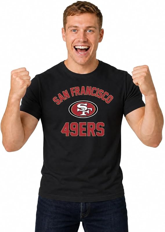NFL Gameday Cotton Blend T-Shirt for Men and Women - Licensed