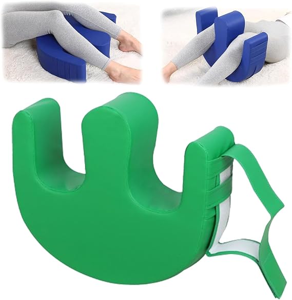 Elderly Anti-Pressure Easy Roller Pillow,Patient Turning Device U-Shaped Pillow,Waterproof Patient Turning Device,Paralysis Bed Rest Nursing Help The Elderly Turn Over (Green)