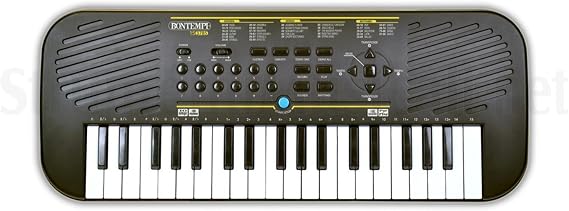 Bontempi - Keyboard, 15 3785, Black/White