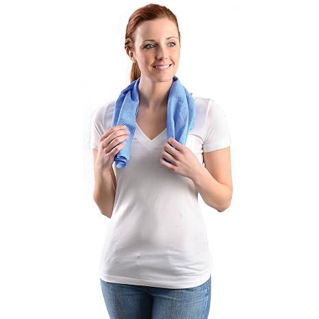 OccuNomix Blue MiraCool PVA Cooling Towel (931-BL)