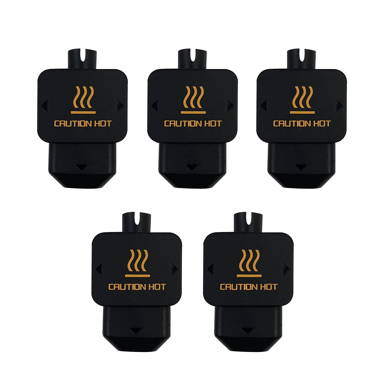 5pcs H2SH2D Silicone Socks for Bambu Lab H2D of 3D Printer Parts Accessories, Hotend Heater Block Insulation Cover Nozzle Protection High Temperature Extruder Heating Block Silicone Cover