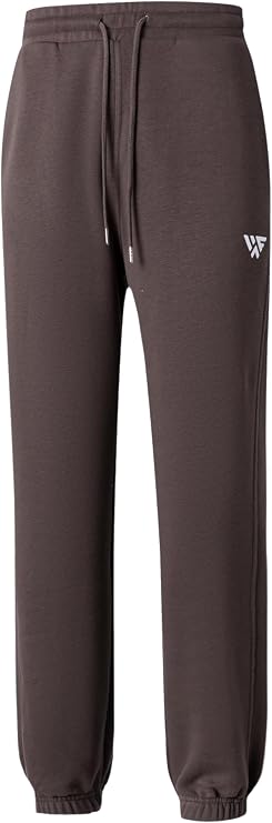 Men's Jogger Pants Lightweight Fleece Sweatpants with Pockets Long Length