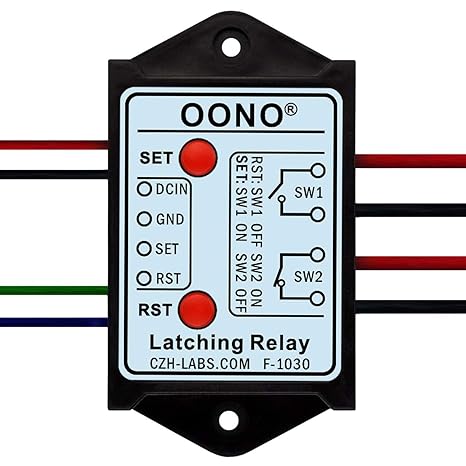 DPST 1NO 1NC 8Amp Latching Relay Module (DC 5V)