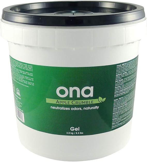 Ona Gel Apple Crumble Pail, Brown/A(3.8kg - 8.5lb)