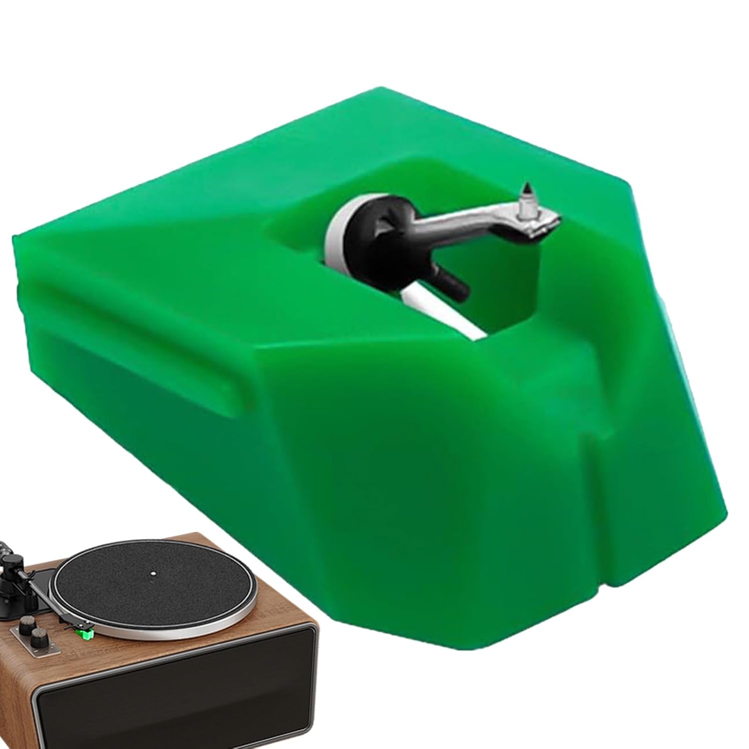 Needle Turntable, Needle Replacement, Oval Tip Record Player Cartridge, Replacements For Retro Music Recording Accessory Home, Audio Needles, 0.3 x 2.8 x 0.43 inches 0.8 x 7 x 1.1 cm