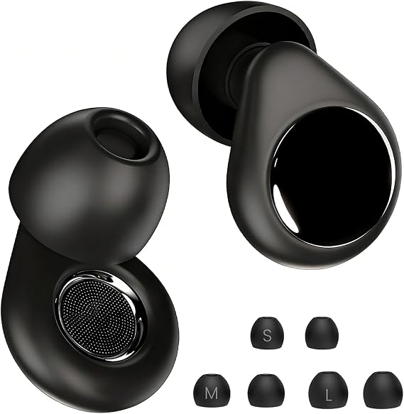 45dB Reusable Silicone Ear Plugs for Sleeping Hearing Protection
