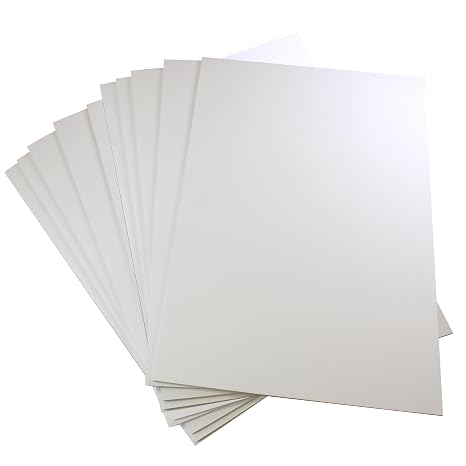 Flipside Products 32" x 40" White Acid Free Foam Board, Arts and Crafts, 3/16" Thick, Presentations, Large Signboards, Backing Board, Display, Pack of 25