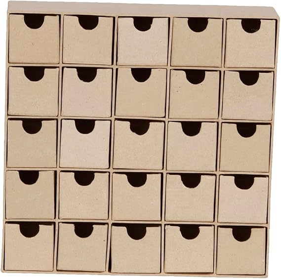 Décopatch Mache Multi-Drawer/Advent Calendar