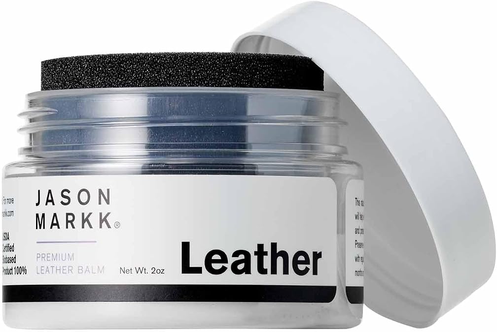 Jason Markk Leather Care, Cleans, Conditions - Ideal for Maintaining, Polishing, Protecting Leather Goods