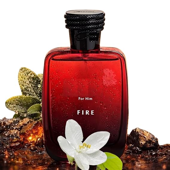 Fire Eau De Parfum | Long Lasting Fragrance Perfum | For Men,Indulge In A Luxurious Perfume Men That Captures Masculine Elegance And Strength(100ml, 3.4 oz)