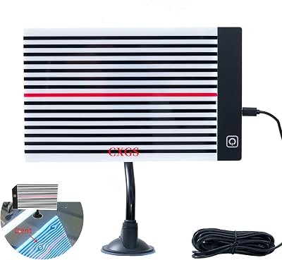 Line Board Dent Reflection Lines Board Paintless Dent Repair Light with Suction Cup Base Professional Dent Removal Reflector Board Adjustable 3 Different Brightness Stripe Line Board for Car Repair